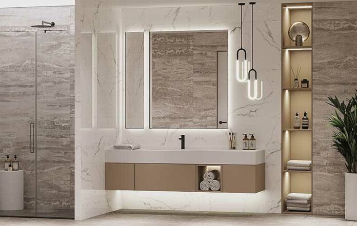 Сантехнический дизайн ванной комнаты - топовые тренды и полезные советы для создания стильного интерьера