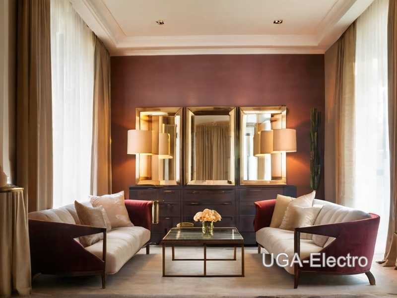 Как цвет и узор ковра влияют на восприятие пространства в гостиной