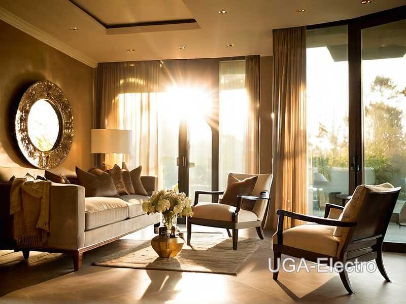 Освещение, подчеркивающее акцентную зону