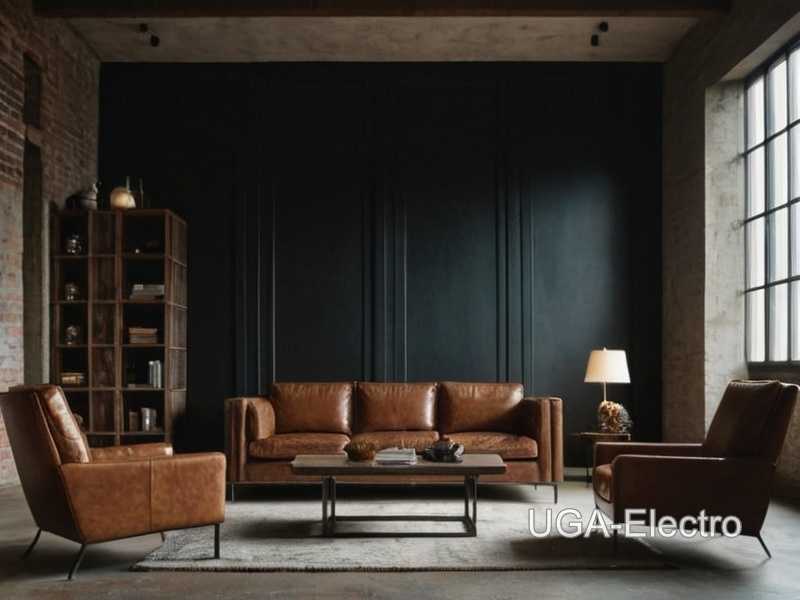 Как сочетать бытовую технику с мебелью в стиле кантри