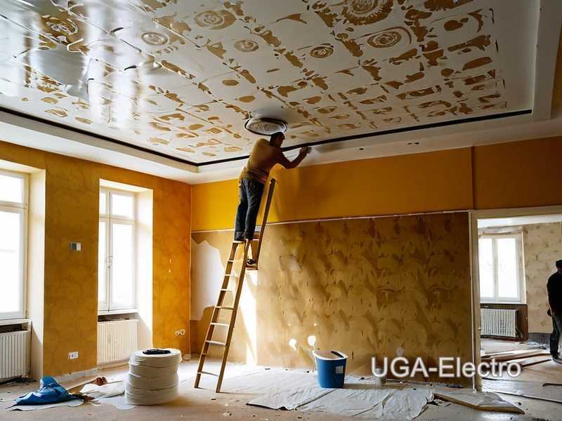 Как подготовить стены кухни перед наклеиванием обоев?