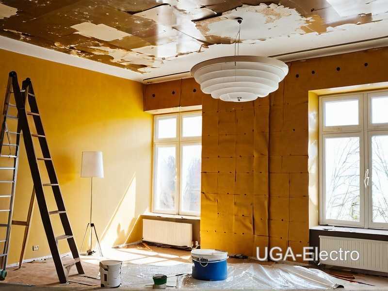 Как подобрать штукатурку для потолка в условиях низких температур
