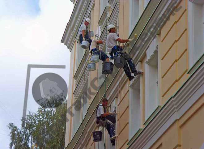 Услуги по ремонту фасадов зданий